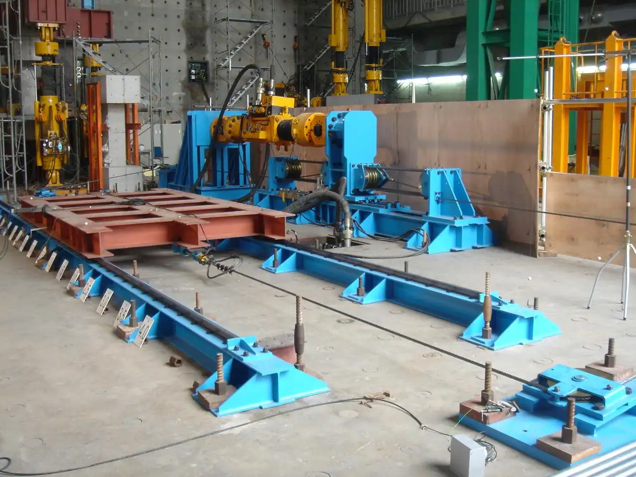 Manufacturing and quality inspection of stage machinery systems, ensuring reliability, safety compliance, and long-term performance.