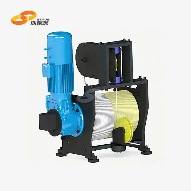 Integrated stage machinery systems combine lifting, rigging, and automation technologies.