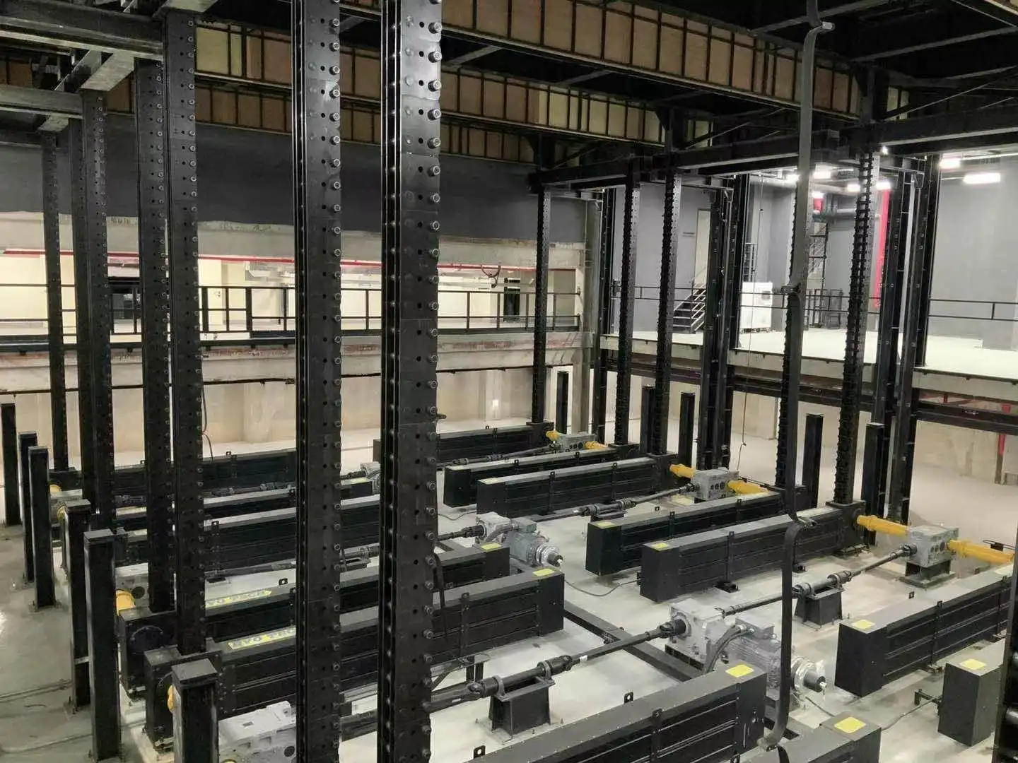 Electric stage lift systems provide precise, programmable motion with low noise operation.