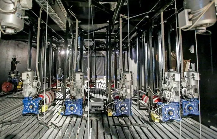 Modern venues often combine electric and hydraulic systems for optimal performance. Modern venues often combine electric and hydraulic systems for optimal performance.